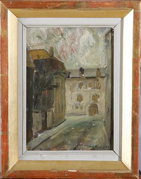 PERSSON, RAGNAR, olja på pannå, sign.