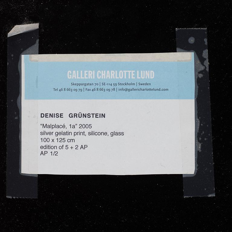 Denise Grünstein, "Malplacé, 1a", 2005.