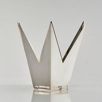 Wiwen Nilsson, a crown, sterling silver, Lund 1943.
