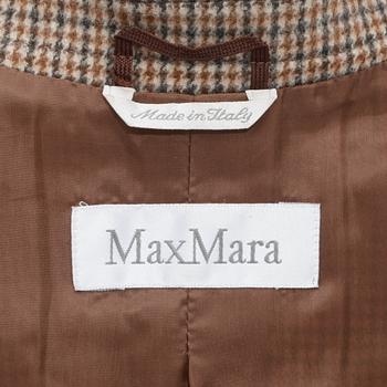 MAX MARA, a wool and angora tweed jacket.
