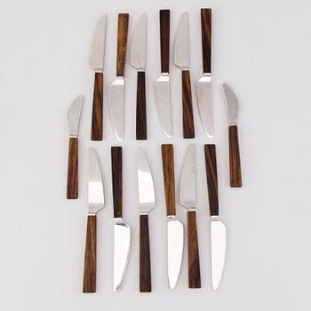 BERTEL GARDBERG, A 50-piece set of 'Triennale' cutlery for Fiskars. Model designed in 1956-57.