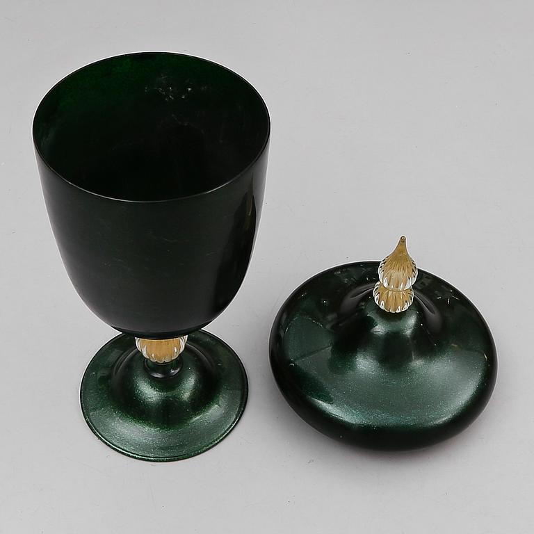 LOCKPOKAL, glas, Murano, 1900-tal.