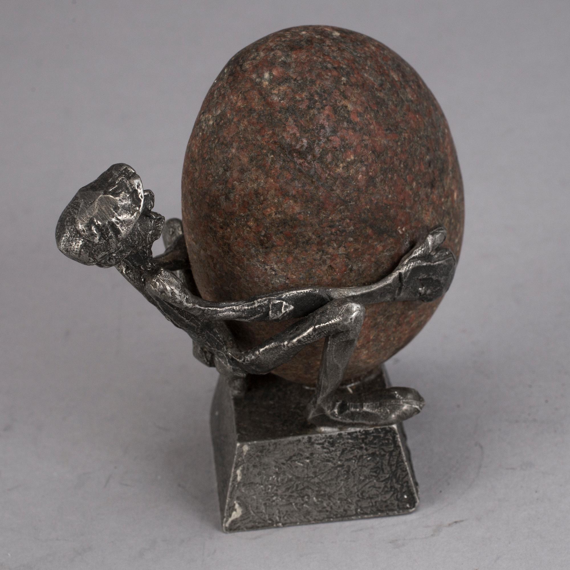 HENRY GUSTAFSSON, skulptur, signerad.