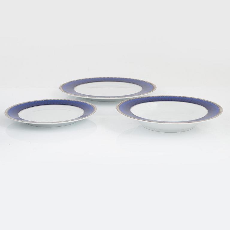 Sigvard Bernadotte, matservis, 41 delar, "Millennium/Marianne", Christineholm, Fyrklövern.