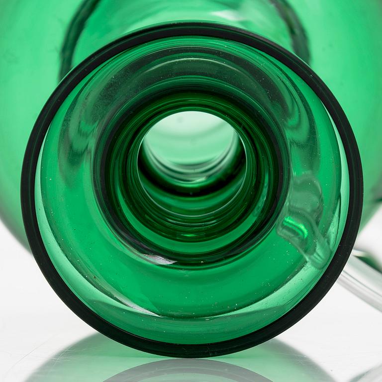 Tamara Aladin, A 1970's glass vase 'Kleopatra', for Riihimäki Glassworks, Finland. Model designed 1969.