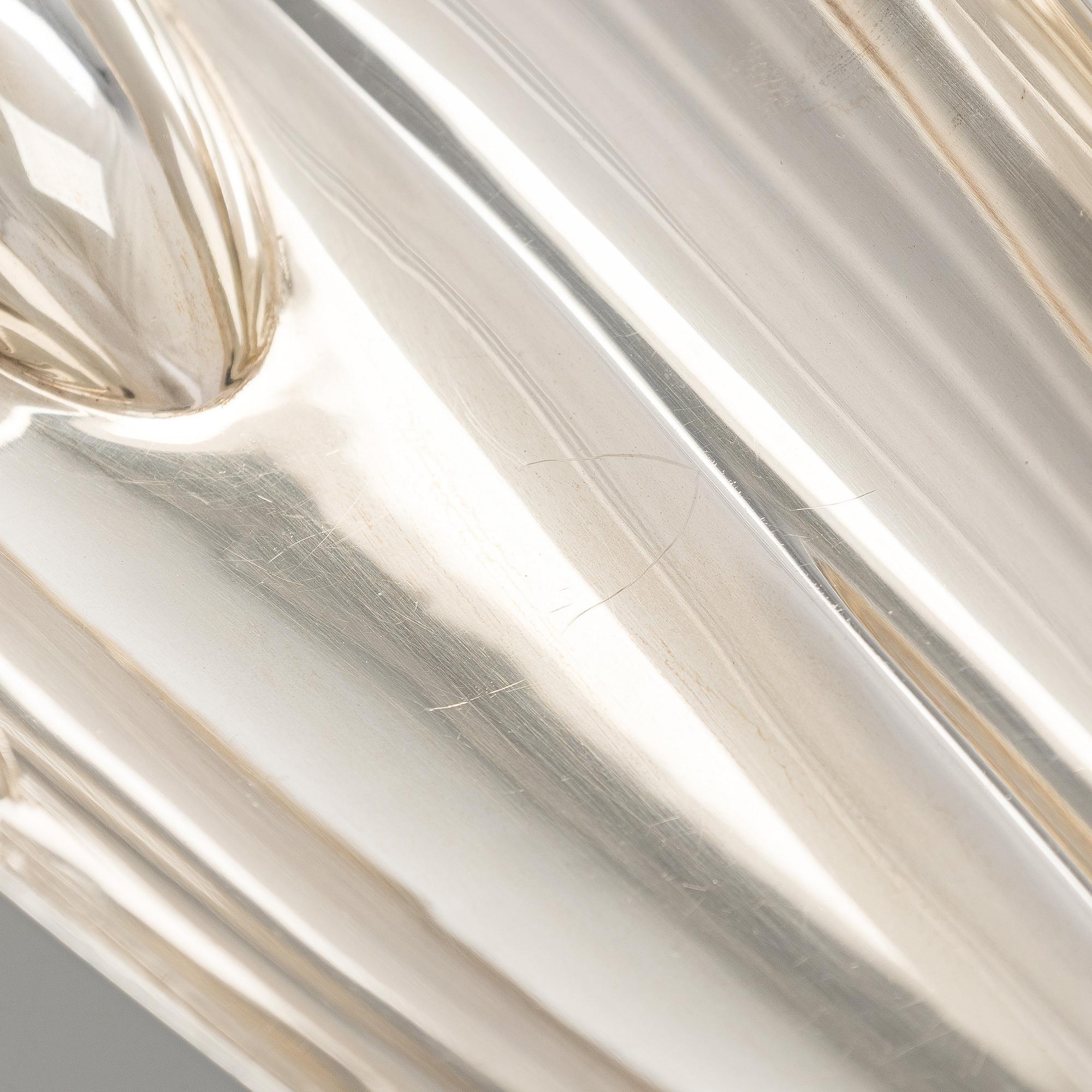 Tapio Wirkkala, a silver bowl TW 9, Kultakeskus, Hämeenlinna, Finland 1956.