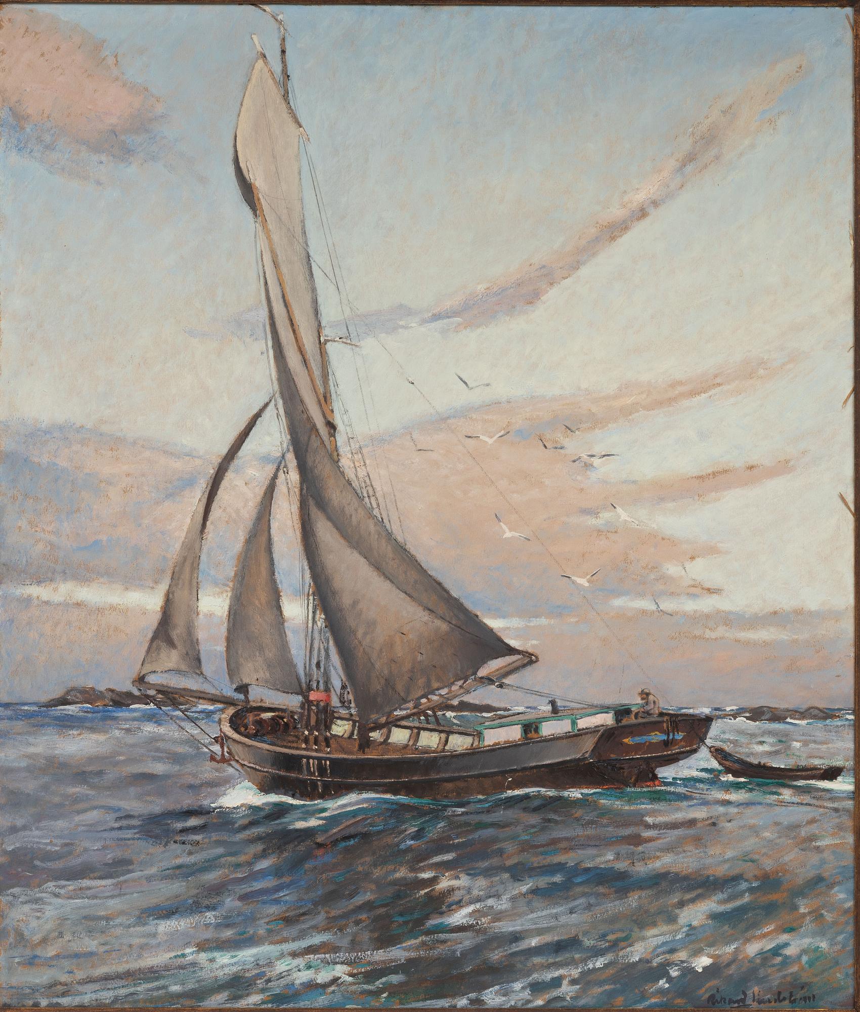 Rikard Lindström, "Skuta i Roslagen".
