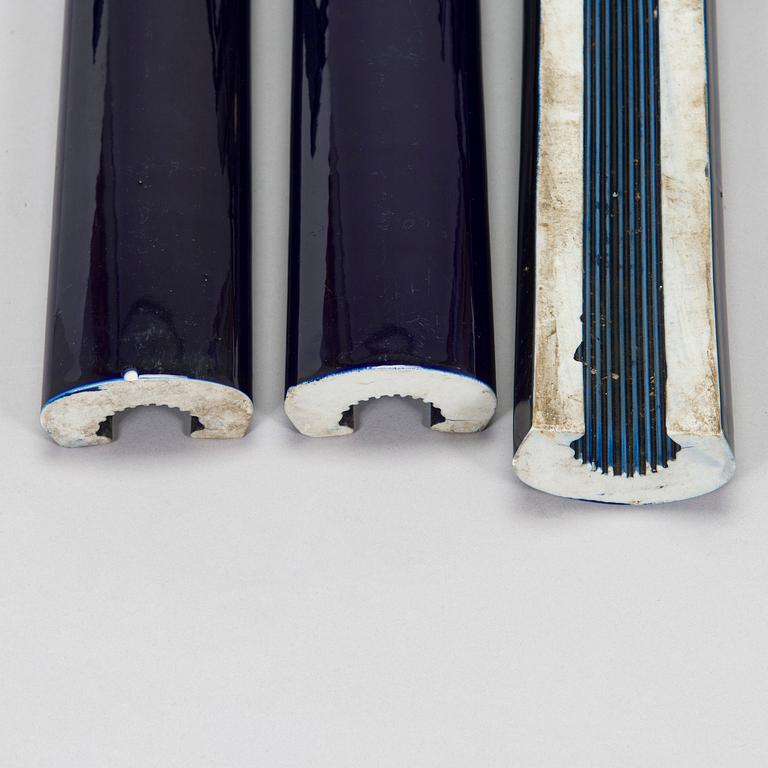 Alvar Aalto, kakel, 83 st, tillverkare Arabia 1950-talets mitt.