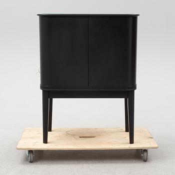 A painted bar cabinet, mid 20th  century.