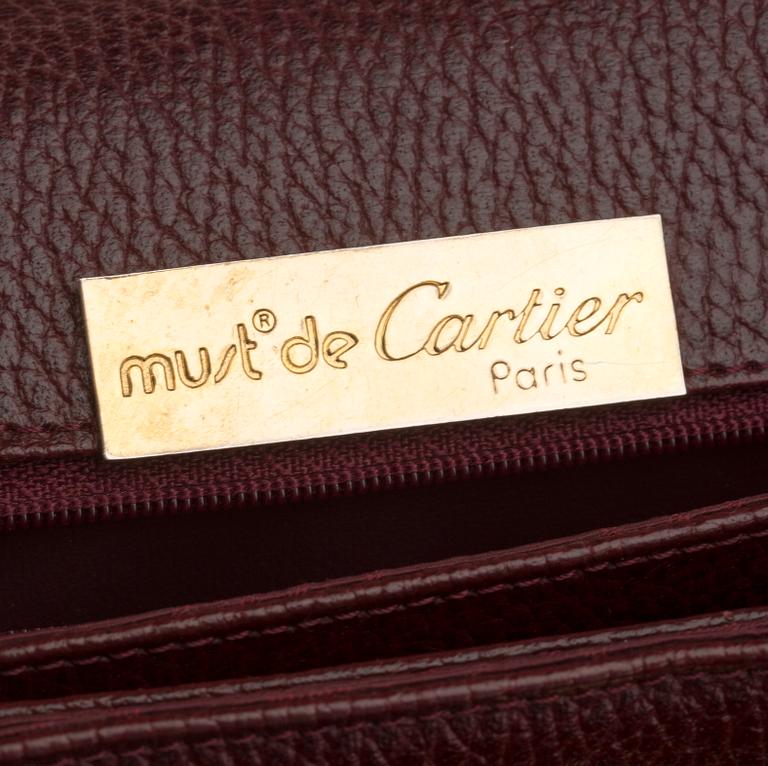 VÄSKA SAMT PARFYM, Must de Cartier.