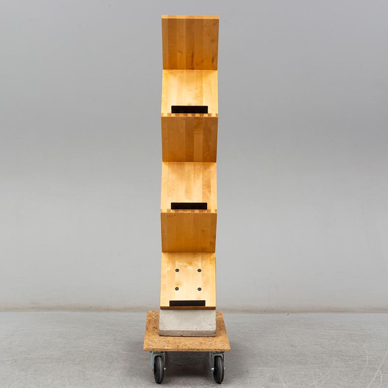 A 'Zink' shelf by Jonas Bohlin, Källemo, late 20th century.