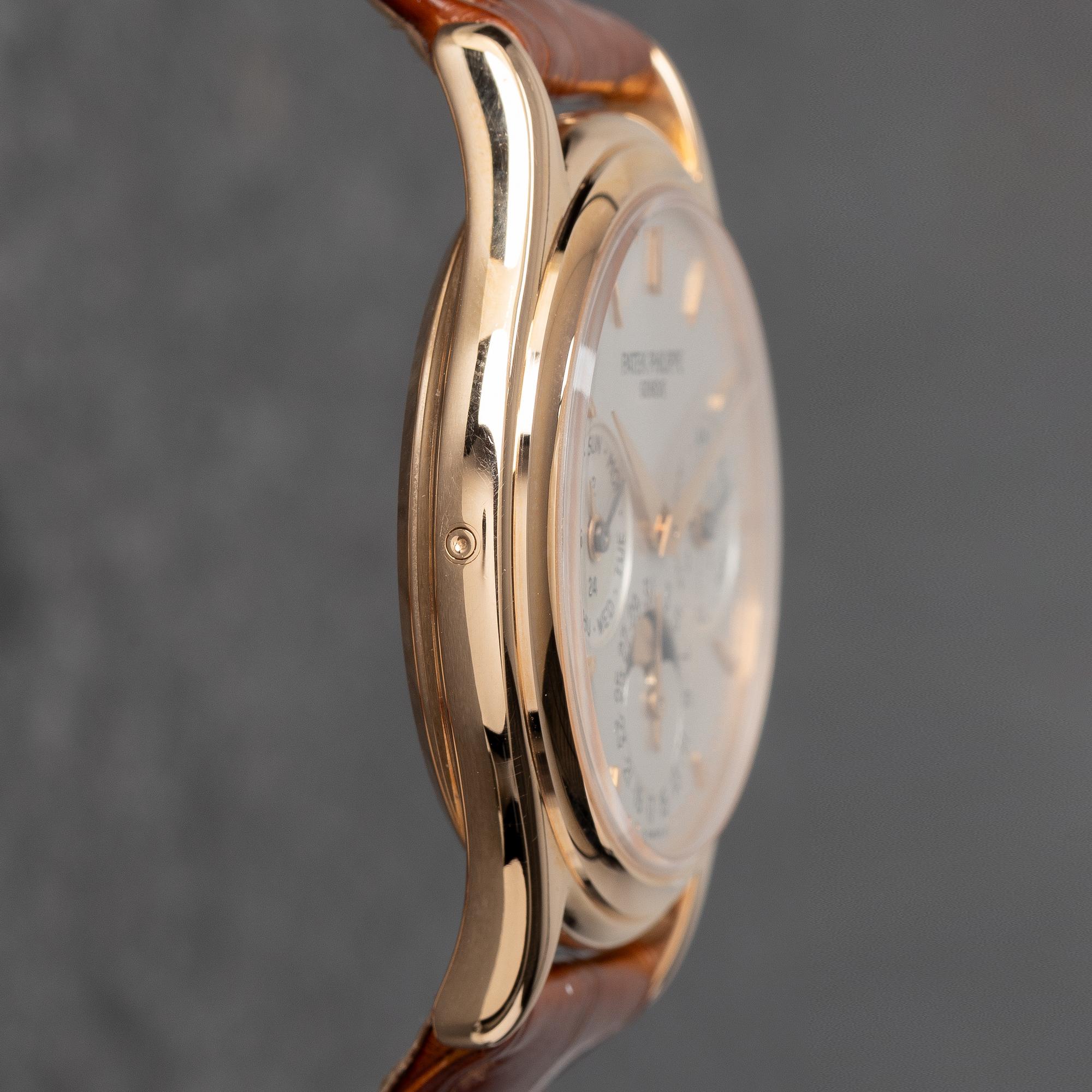 Patek Philippe, Perpetual Calendar, "Rose Gold", ca 2001.