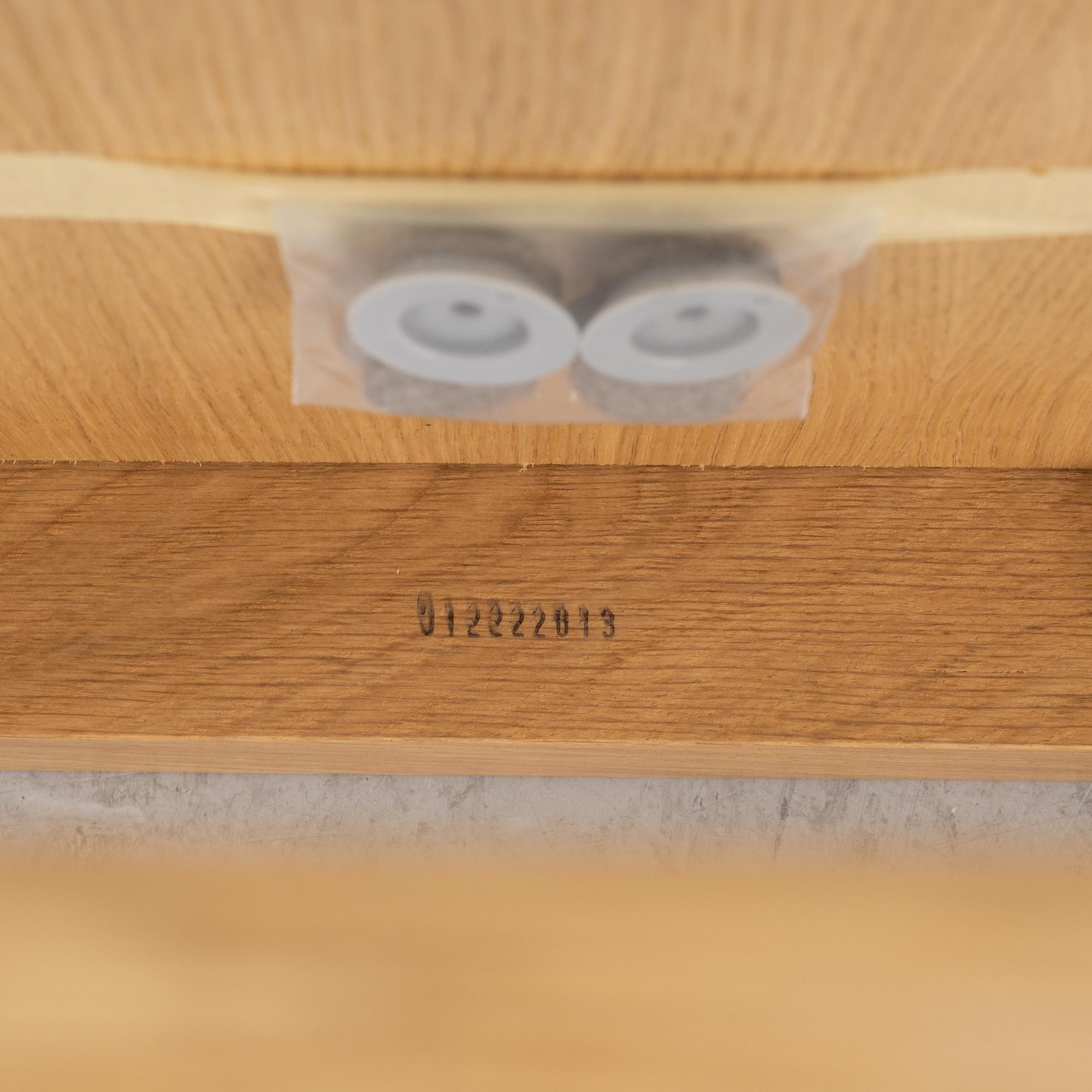 Cecilie Manz, A set of four oak 'Workshop chairs' from Muuto.