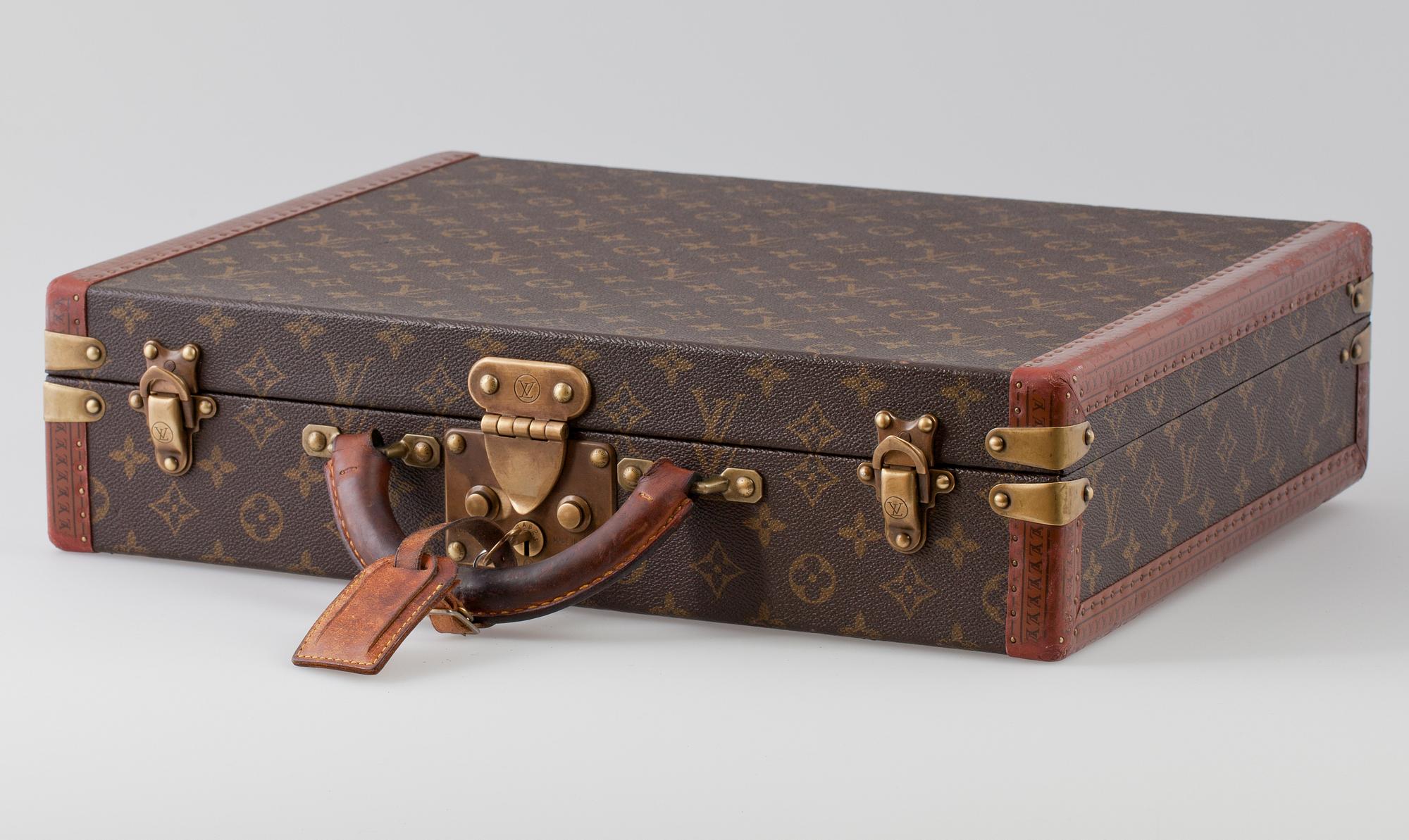 A Louis Vuitton attache case President Classeur Bukowskis