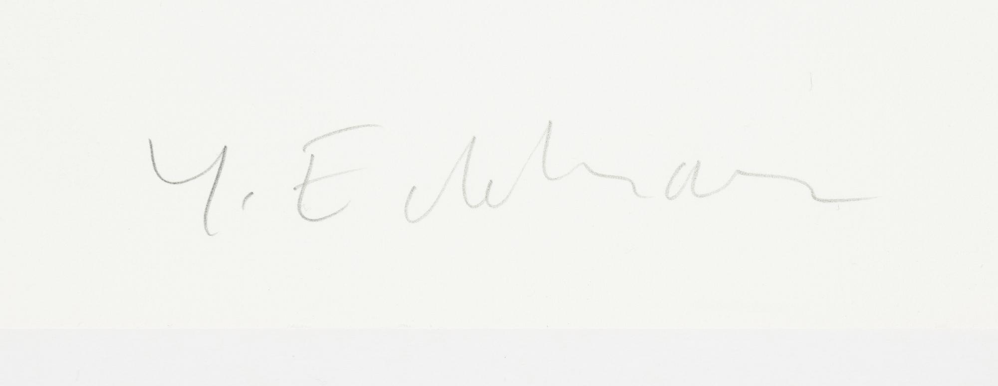 Yrjö Edelmann, färglitografi, 1991, signerad 45/150.