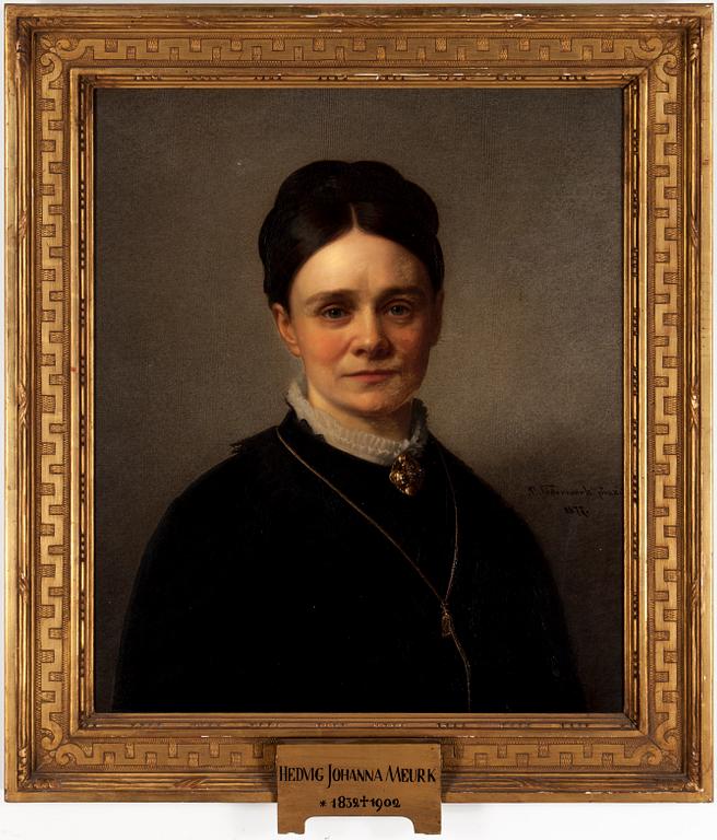 PER SÖDERMARK, efter, bemålad reproduktion.