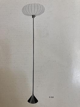 Hans-Agne Jakobsson, a pair of floor lamps, model "G-23", Hans-Agne Jakobsson AB, Markaryd, 1950-60s.