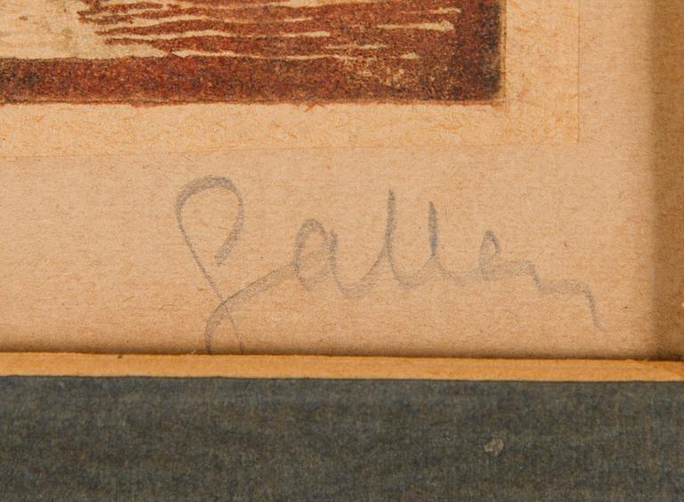 Akseli Gallen-Kallela, "Inspiration".