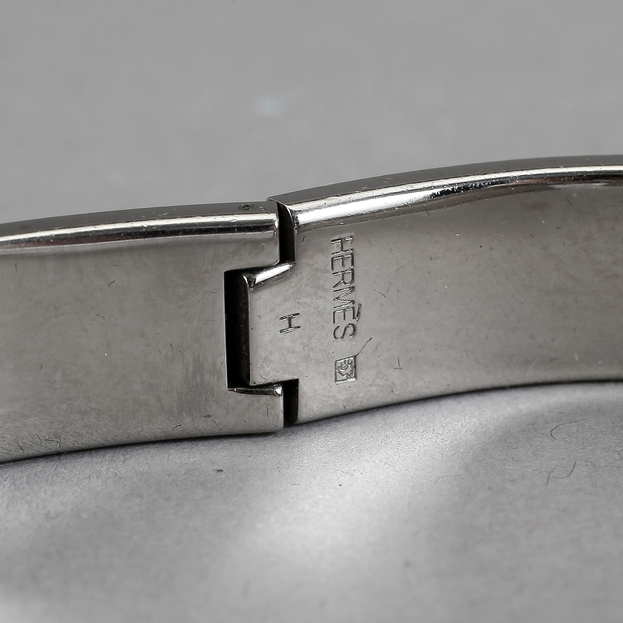 ARMBAND, "Clic H", Hermès,.