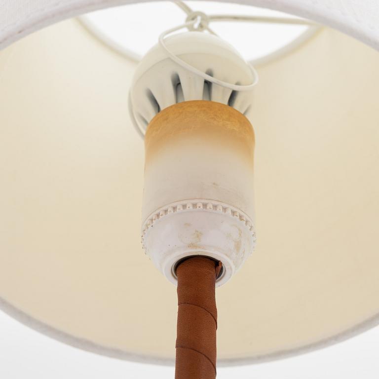 A pair of table lamps from Nybro, 1970's.