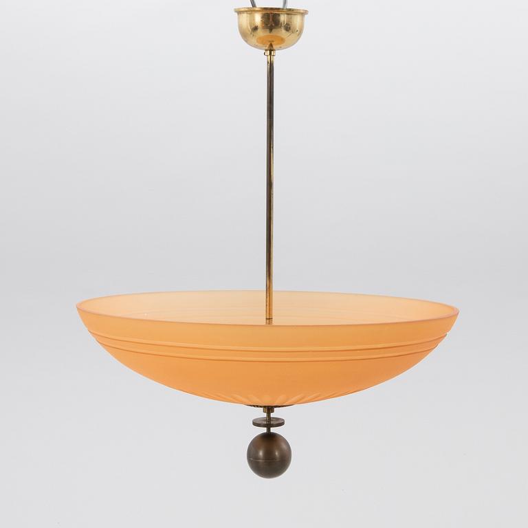 Ceiling lamp, Swedish Modern, 1930s/40s.