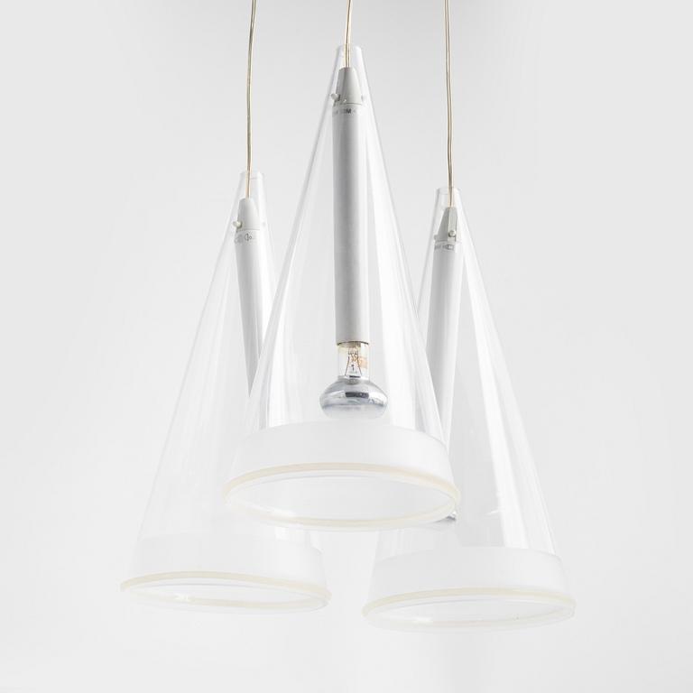 Achille Castiglioni, a 'Fucsia 3' ceiling lamp for Flos.