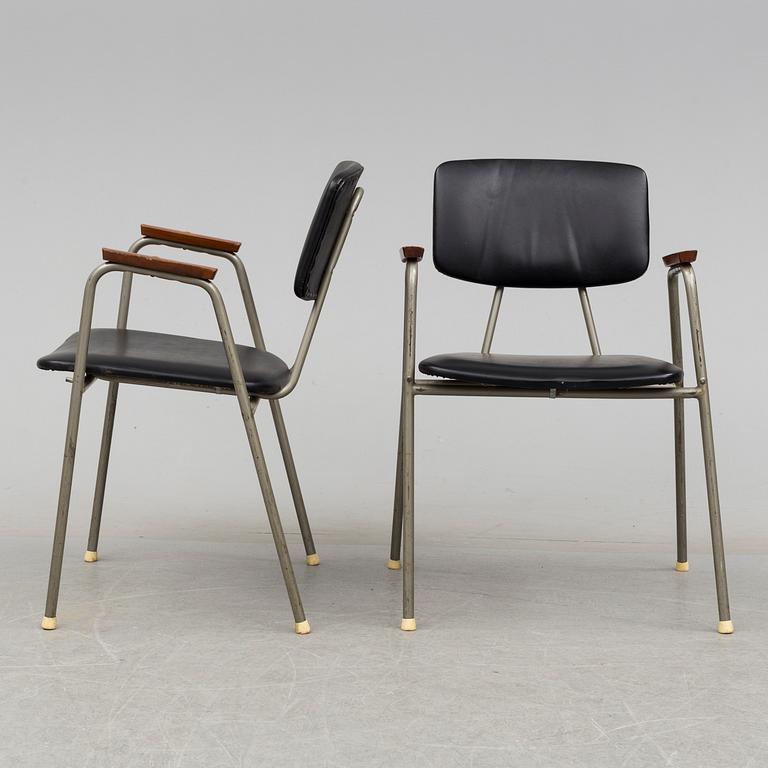 KARMSTOLAR, 4 st, 1950-tal.