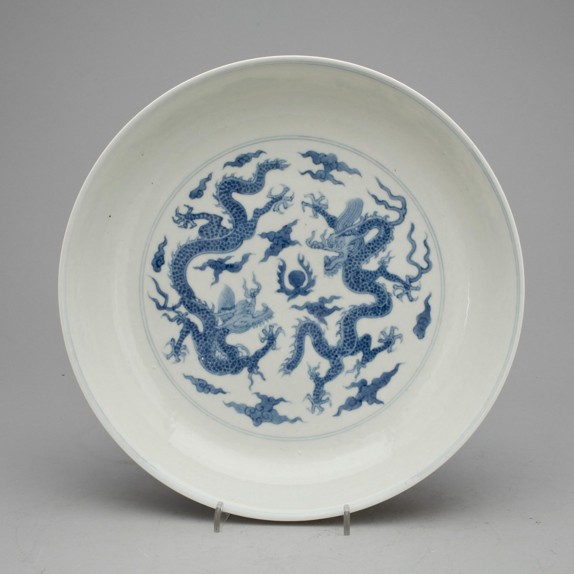 FAT, porslin, Kina 1800/1900-tal..