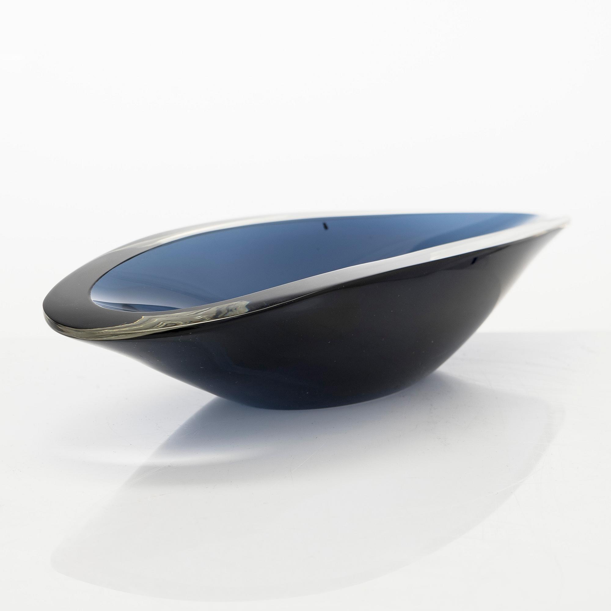 Kaj Franck, skål, "Videblad", signerad K. Franck Nuutajärvi Notsjö -61.