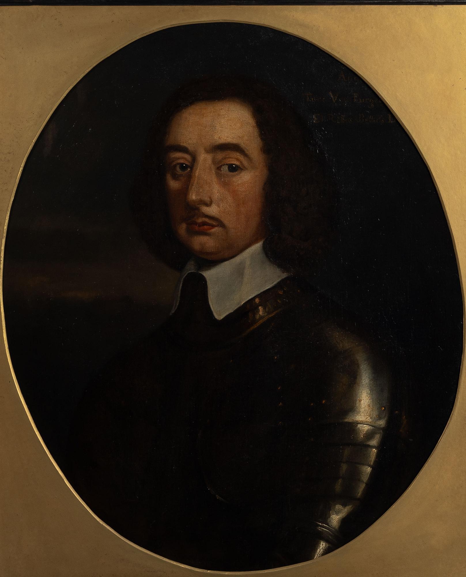 Okänd konstnär, 16/1700-tal. Mansporträtt "Tune van Burgen".