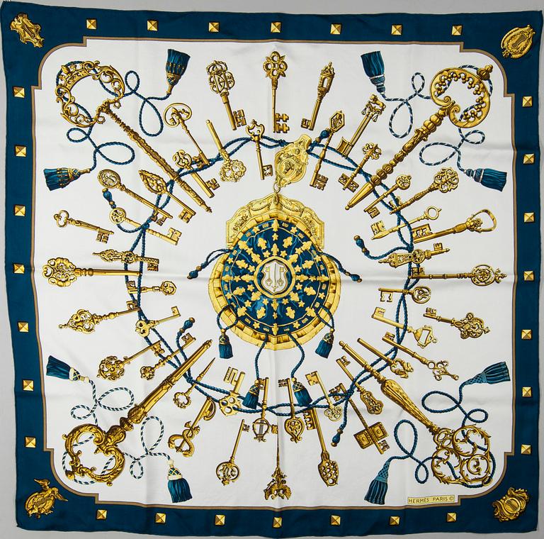 SCARF, "Les Cles", Hermès.