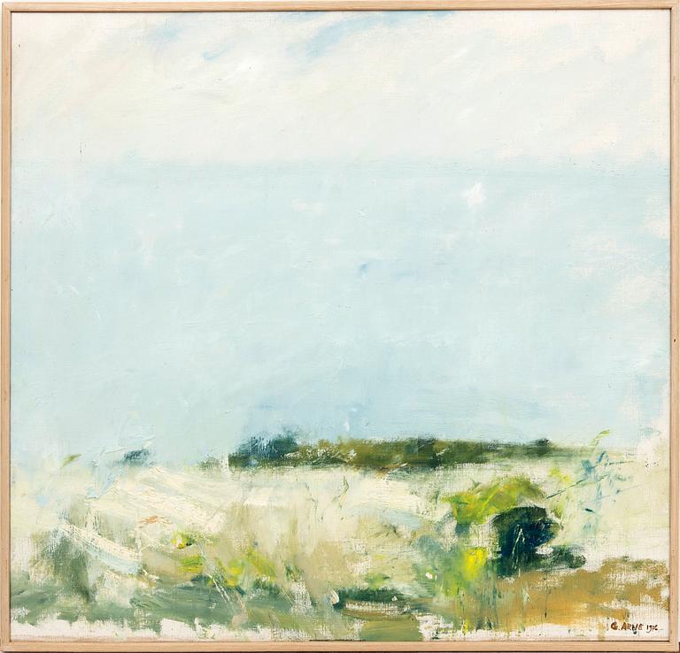 Gustav Arne, oil on canvas signed and dated 1976.