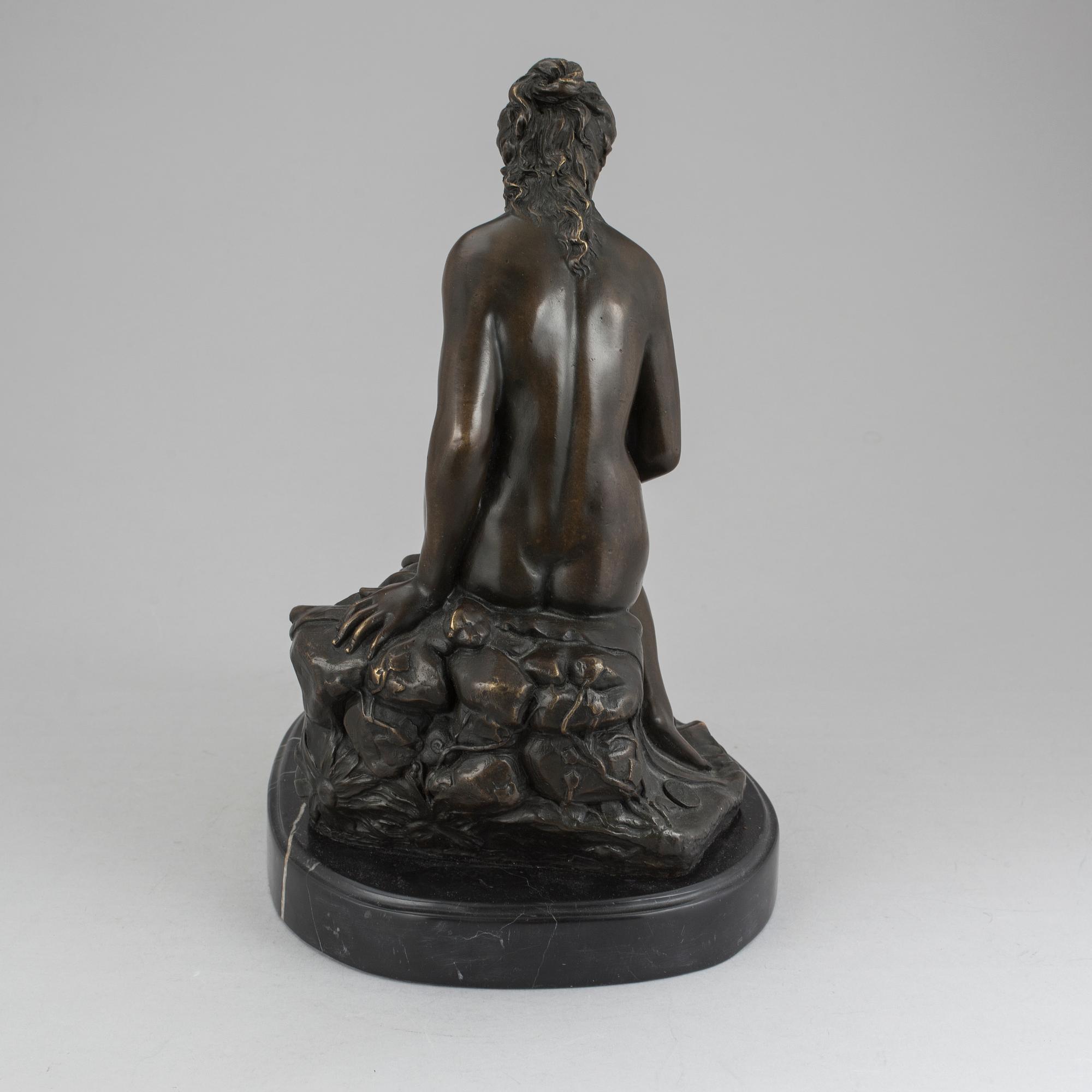 CHRISTOPHE GABRIEL ALLEGRAIN, Efter, skulptur, signerad i gjutformen.