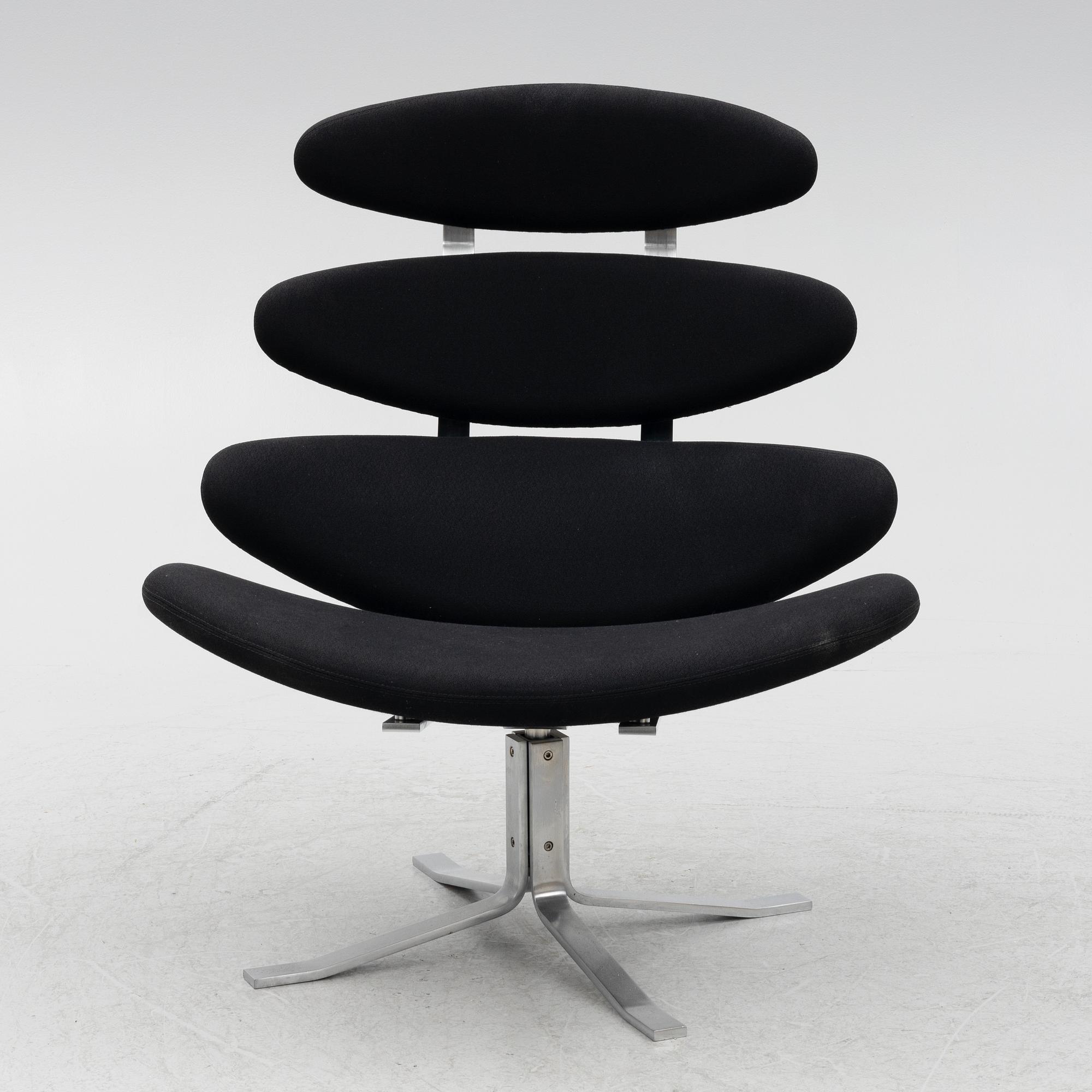 Poul Volther, fåtölj, "Corona EJ 5", Erik Jørgensen, Danmark, 2000.