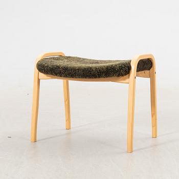 Yngve Ekström, Footstool "Lamino" Swedese, sent 20th century/21st century.