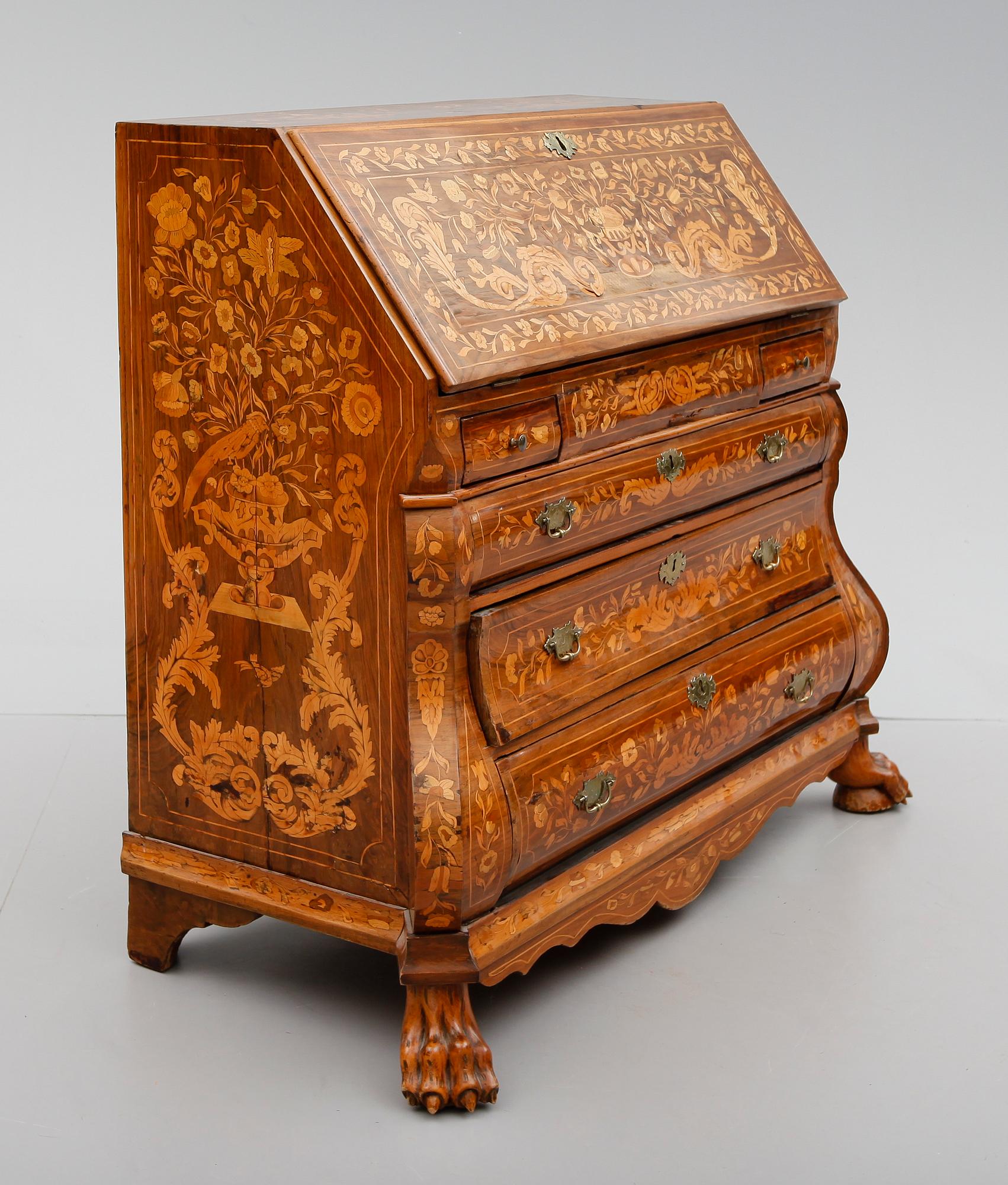 SEKRETÄR, Holland, 1700-tal.