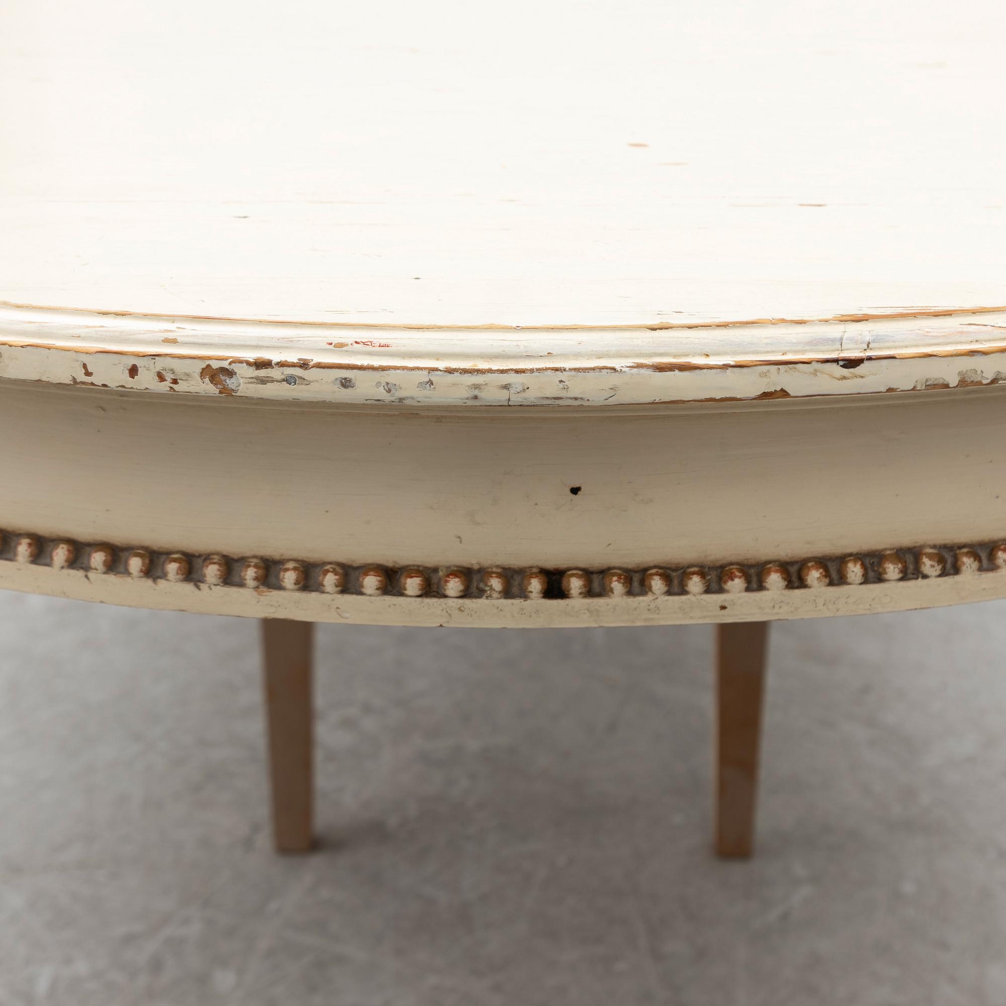 Dining table, Gustavian style, mid-20th century.