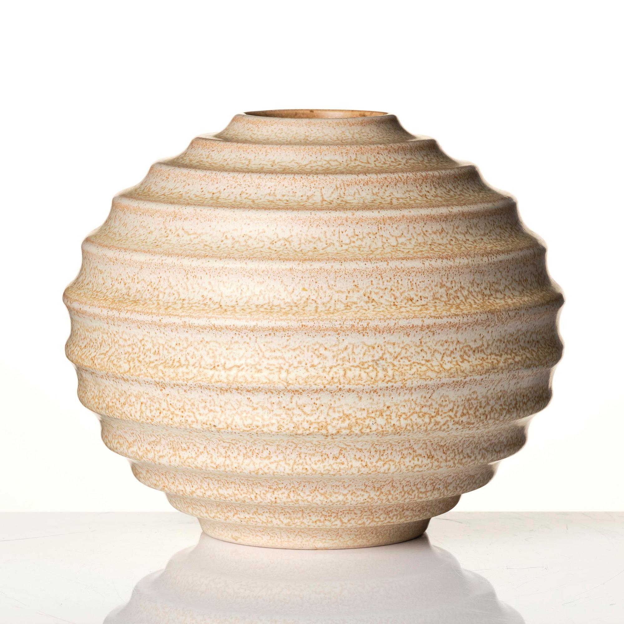 Ewald Dahlskog, kulvas "Topas", fajans, Bo Fajans, Gefle, 1930-tal.