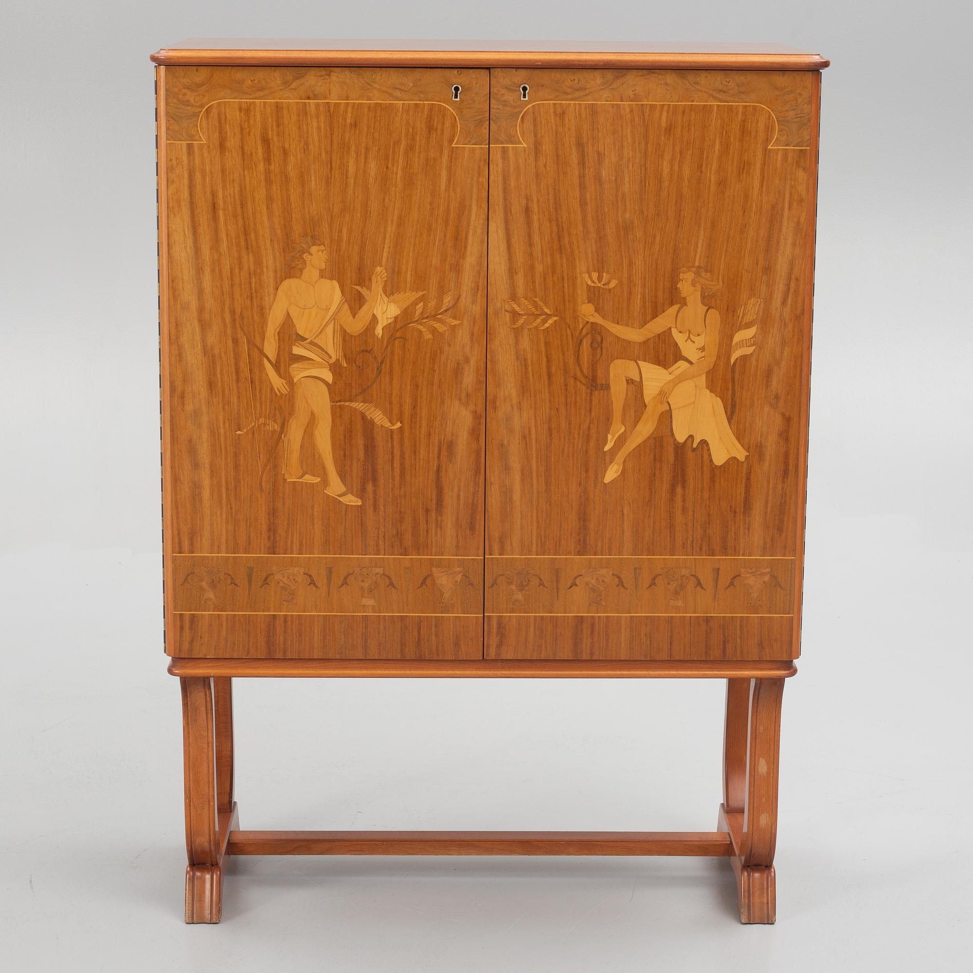 A Swedish Modern cabinet, Masters Möbel, Rydaholm 1940's.