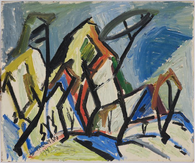 Uno Vallman, Untitled.