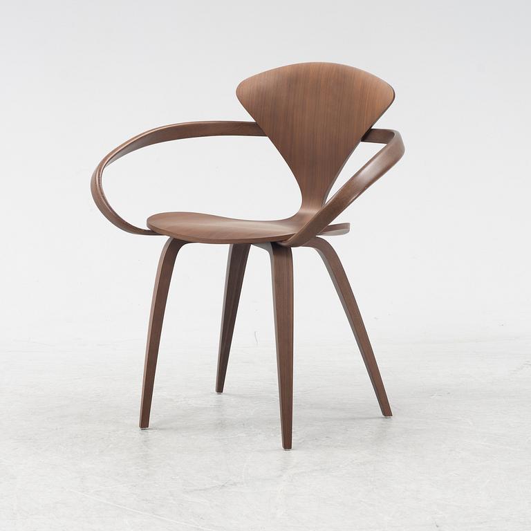 Norman Cherner, a walnut armchair, The Cherner Chair Company, The United States, contemporary.