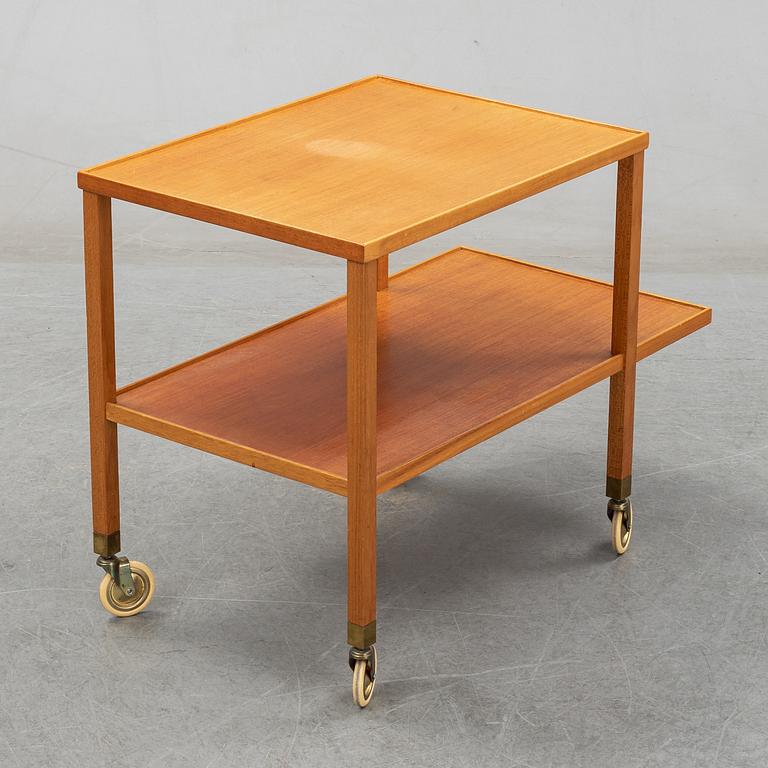 Josef Frank, a mahogany serving trolley for Firma Svenskt Tenn.