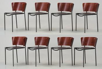 STOLAR, 8 st. ""Lilla Hunter", design Philippe Starck, formgiven 1988.