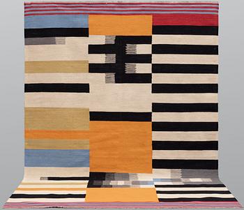 A Kilim rug, modern design, approx. 297 x 204 cm.