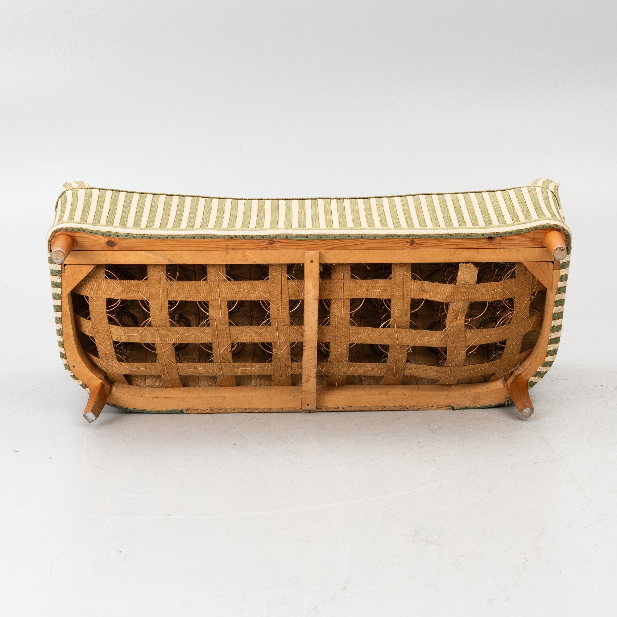 Sofa, Swedish modern, mid-20th century.