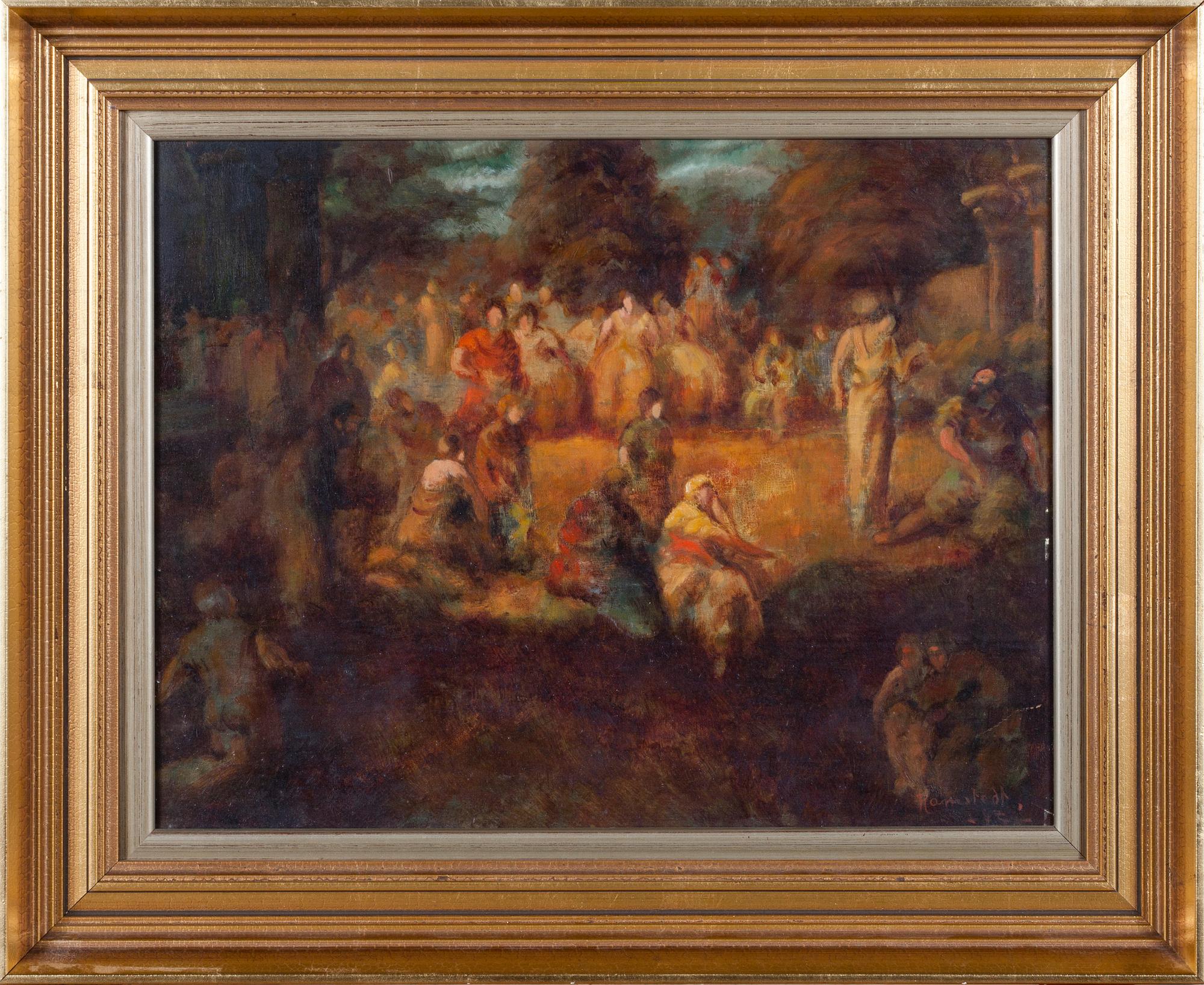 Yrjö Ramstedt, Figurkomposition.