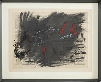 Antoni Tàpies, Composition.