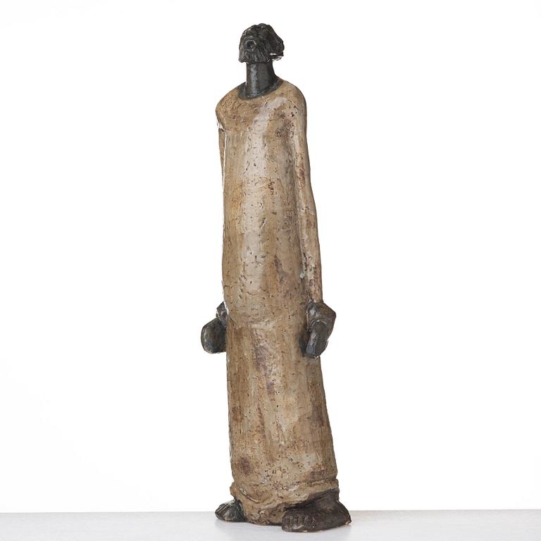 Åke Holm, skulptur, "Mose med Lagtavlorna", Höganäs 1950-tal.