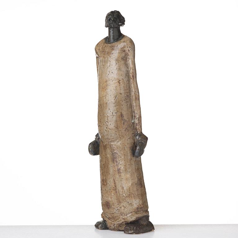 Åke Holm, a stoneware sculpture of Moses, Höganäs, Sweden 1950's.