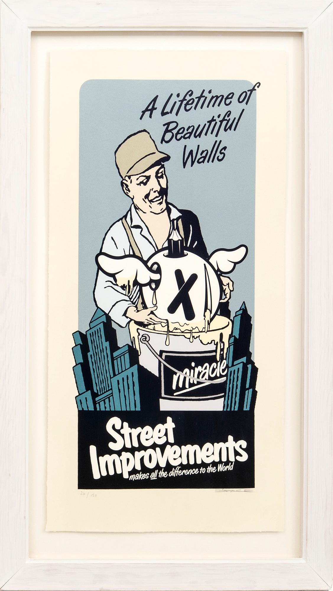 D*Face aka Dean Stockton,  serigraph signed and numbered 26/1150.